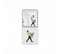 Samsung Galaxy Z Flip7 Flipsuit Case Ilyamilstein Daily Life, Gray