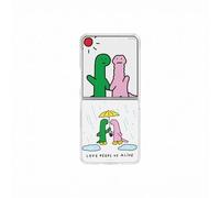 Samsung Galaxy Z Flip7 Flipsuit Case Joguman Rain, White