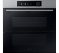 Samsung Forno Elettrico da Incasso Ventilato Multifunzione con Grill Cottura a Vapore 76 Litri 60 cm Classe A+ colore Inox - NV7B5740TBS/U5 Dual Cook Flex ...