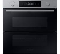 Samsung Forno Elettrico da Incasso Ventilato Multifunzione con Grill e Vapore Capacità 76 Litri Classe A+ Larghezza 60 cm colore Inox Dual Cook Flex - NV7B...