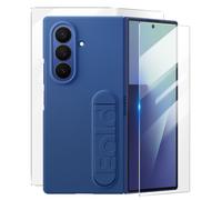 Samsung Funda in silicone blu e proteggi schermo per Z Fold7