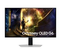 SAMSUNG Monitor Gaming Odyssey OLED G6 (S27DG612SU), Flat, 27'', 2560x1440 (QHD), 16:9, HDR10+, OLED Glare Free, 240Hz, 0,03ms (GtG), Compatibiltà G-Sync, HDMI, USB, DP, HAS, Pivot