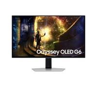 SAMSUNG Monitor Gaming Odyssey OLED G6 (S27DG612SU), Flat, 27'', 2560x1440 (QHD), 16:9, HDR10+, OLED Glare Free, 240Hz, 0,03ms (GtG), Compatibiltà G-Sync, HDMI, USB, DP, HAS, Pivot
