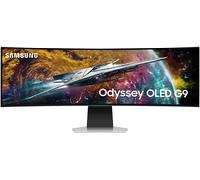 Samsung G95SC Monitor PC 124,5 cm (49") 5120 x 1440 Pixel Dual QHD OLED Argento