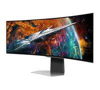 Samsung G95SC Monitor PC 124,5 cm [49] 5120 x 1440 Pixel Dual QHD OLED Argento (Samsung LCD S49CG954SU 49 silver)