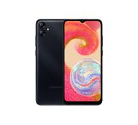SAMSUNG Galaxy A04e 4G LTE 32GB + 3GB Latin Global Specs (solo Tmobile/Metro/Mint/Tello US Market) 6.5 pollici Dual Sim 13MP Dual Camera SM-A042M/DS + (W/Fast Car Charger Bundle) (nero)