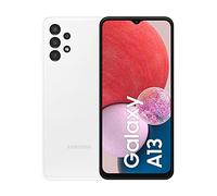 Samsung Galaxy A13 Smartphone Android, Display Infinity-V da 6.6 pollici¹, Android 12, 4 GB RAM e 64 GB di Memoria interna espandibile², Batteria 5.000 mAh³, White [Versione italiana]