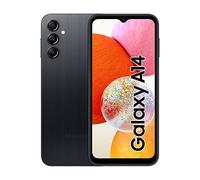 Samsung Galaxy A14 Smartphone Android, Display LCD FHD+ 6.6", 4GB RAM, 64GB Memoria interna espandibile, Batteria 5.000 mAh, Black [Versione italiana]