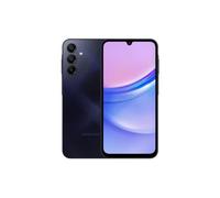 Samsung - Galaxy A15 (Sm-A155F/Dsn), 128 GB, 4 GB di RAM, Dual Sim, gsm sbloccato in fabbrica, versione internazionale (pacchetto caricatore da parete) (blu e nero)