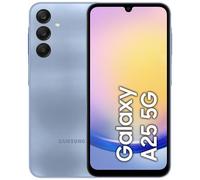 SAMSUNG - Galaxy A25 5G 128 GB 6GB RAM Dual Sim Display 6.5 pollici AMOLED Slot Nano SD Fotocamera 50 Mpx Android 14 Tim Colore Blu