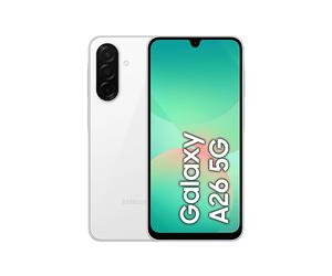 SAMSUNG Galaxy A26 5G 128GB, 128 GB, White