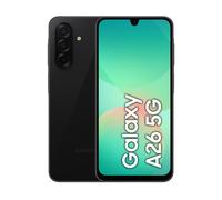 Samsung Galaxy A26 5G, Smartphone con Funzioni intelligenti, Display Super AMOLED 6.7”, 6GB RAM, 128GB, Batteria 5.000 mAh, memoria espandibile, Black