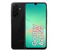 Samsung Galaxy A26 5G, Smartphone con Funzioni intelligenti, Display Super AMOLED 6.7”, 6GB RAM, 128GB, Batteria 5.000 mAh, memoria espandibile, Black