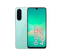 Samsung Galaxy A26 5G, Smartphone con Funzioni intelligenti, Display Super AMOLED 6.7”, 8GB RAM, 256GB, Batteria 5.000 mAh, memoria espandibile, Mint