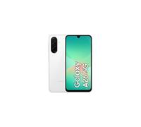 Samsung Galaxy A26 5G, Smartphone con Funzioni intelligenti, Display Super AMOLED 6.7”, 8GB RAM, 256GB, Batteria 5.000 mAh, memoria espandibile, White