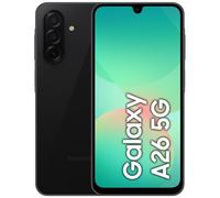 Samsung Galaxy A26 5G, Smartphone con Funzioni intelligenti, Display Super AMOLED 6.7”, 6GB RAM, 128GB, Batteria 5.000 mAh, memoria espandibile, Black