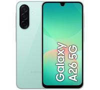 SAMSUNG - Galaxy A26 5G AI 256GB 8GB Ram Display 6.7 Super AMOLED Main Camera 50MP Dual Sim USB Type-C Exynos Android 15 5000 mAh Mint Italia