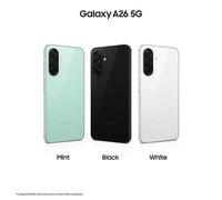 Samsung Galaxy A26 5G, Smartphone con Funzioni intelligenti, Display Super AMOLED 6.7”, 6GB RAM, 128GB, Batteria 5.000 mAh, memoria espandibile, White
