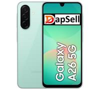 Samsung Galaxy A26 5G, Smartphone con Funzioni intelligenti, Display Super AMOLED 6.7”, 6GB RAM, 128GB, Batteria 5.000 mAh, memoria espandibile, Mint