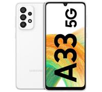 SAMSUNG - Galaxy A33 5G 128 GB 6 GB Dual Sim Display 6.4 pollici Full HD+ Slot Micro SD Fotocamera 48 Mpx Android Europa Bianco