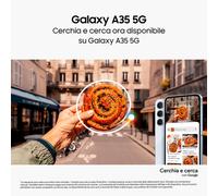 Samsung Galaxy A35 5G Display FHD+ Super AMOLED 6.6”, Android 14, 6GB RAM, 128GB, Dual SIM, Batteria 5.000 mAh, Awesome Lilac (SM-A356BLVBEUE)