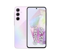 Samsung Galaxy A35 5G, Dual, 256Gb 8Gb Ram, Awesome Lilac A356B/DS - [Versione Tedesca, Spagnola, Francese, UK, Belga, Olandese, Danese, Finlandese, Norvegese, Svedese]