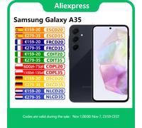 Samsung Galaxy A35 5G, NFC, Octa-Core, 6.6", Super AMOLED, 120Hz, Fotocamera da 50MP, Batteria da 5000mAh, IP67