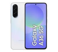 Samsung Galaxy A36 5G, Smartphone con Funzioni intelligenti, Display Super AMOLED 6.7”, 8GB RAM, 256GB, Camera 50MP, Batteria 5.000 mAh, IP67, Awesome White