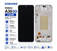 Samsung Galaxy A36 5G A366B Display Originale Touch Screen Cornice Bianco