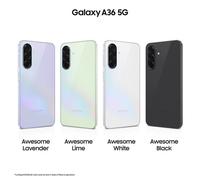 Samsung Galaxy A36 5G, Smartphone con Funzioni intelligenti, Display Super AMOLED 6.7'', 8GB RAM, 256GB, Camera 50MP, Batteria 5.000 mAh, IP67, Awesome B Samsung