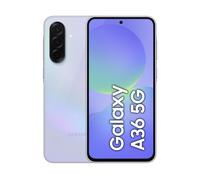 Samsung Galaxy A36 5G, Smartphone con Funzioni intelligenti, Display Super AMOLED 6.7”, 6GB RAM, 128GB, Camera 50MP, Batteria 5.000 mAh, IP67, Awesome Lavender