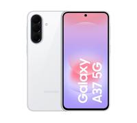 Samsung Galaxy A37 5G, 128GB, 3 anni di Garanzia, Smartphone sottile, Cerchia e Cerca, Gomma Oggetto, Suggerimento di modifica, Tripla Camera, IP68, 5.000 mAh, Awesome White [Versione Italiana]
