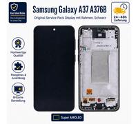 Samsung Galaxy A37 A376B Sostituzione Schermo con Telaio Service Pack OLED...