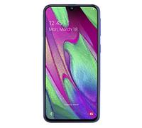 Samsung Galaxy A40 Smartphone (15.0cm (5.9 Zoll) 64GB interner Speicher, 4GB RAM, Dual SIM, blau) - Deutsche Version