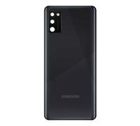 Samsung Galaxy A41 Copertura della batteria originale Samsung Pannello posteriore nero - Nouvo