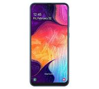 Samsung Galaxy A50 Smartphone, Display 6.4" Super AMOLED, 128 GB Espandibili, RAM 4 GB, Batteria 4000 mAh, 4G, Dual Sim, Android 9 Pie, [Versione Italiana], Blue