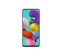 Samsung Galaxy A51 Smartphone, Display 6.5" Super AMOLED, 4 Fotocamere Posteriori, 128 GB Espandibili, RAM 4 GB, Batteria 4000 mAh, 4G, Dual Sim, Android 10, [Versione Italiana], Prism Crush Bianco