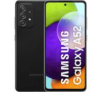 Samsung Galaxy A52 Smartphone, Display Infinity-O FHD+ da 6,5 pollici, 6 GB RAM e 128 GB di memoria interna espandibile, Batteria 4.500 mAh e ricarica Ultra-Rapida Black [Versione Italiana]