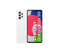 Samsung Galaxy A52s 5G Android Smartphone 6GB RAM AI Display 6.5'' Super AMOLED Fotocamera 64MP 4.500 mAh (Bianco, 128 GB)
