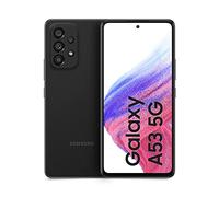 Samsung Galaxy A53 5G Smartphone Android, Display Infinity-O FHD+ Super AMOLED 6.5”, 8GB RAM e 256GB di memoria interna espandibile, Batteria 5.000 mAh, Awesome Black (Versione Italiana)