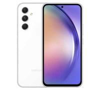Samsung Galaxy A54 5G Android Smartphone 8GB RAM AI Display 6.4'' Super AMOLED Fotocamera 50MP 5.000 mAh (Bianco, 128 GB)