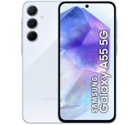 Smartphone SAMSUNG Galaxy A55 5G 128GB Blu - [Versione Tedesca, Spagnola, Francese, UK, Belga, Olandese, Danese, Finlandese, Norvegese, Svedese]