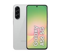 Samsung Galaxy A56 5G, Smartphone con Funzioni intelligenti, Display Super AMOLED 6.7”, 8GB RAM, 128GB, Camera 50MP, Batteria 5.000 mAh, IP67, Awesome Lightgray