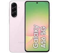 SAMSUNG - Galaxy A56 5G 256GB 8GB Ram Display 6.7' Super AMOLED Main Camera 50MP IP67 NanoSIM + eSIM Exynos Android 15 5000 mAh Awesome Pink Italia