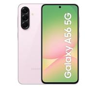 Samsung Galaxy A56 5G, Smartphone con Funzioni intelligenti, Display Super AMOLED 6.7”, 8GB RAM, 256GB, Camera 50MP, Batteria 5.000 mAh, IP67, Awesome Pink