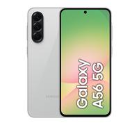 Samsung Galaxy A56 5G, Smartphone con Funzioni intelligenti, Display Super AMOLED 6.7”, 8GB RAM, 128GB, Camera 50MP, Batteria 5.000 mAh, IP67, Awesome Lightgray