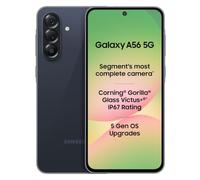 Samsung Galaxy A56 5G Mobile (Awesome Midnight Blue, 8 GB, 256 GB) | Tripla fotocamera segmento più completa | 50MP | AI Editing | Processore 4nm | sAMOLED | 5000mAh | Gorilla Glass Victus+| Knox