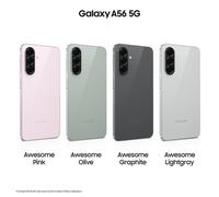 Samsung Galaxy A56 5G, Smartphone con Funzioni intelligenti, Display Super AMOLED 6.7”, 8GB RAM, 128GB, Camera 50MP, Batteria 5.000 mAh, IP67, Awesome Lightgray (SM-A566BZAAEUE)