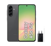 Samsung Galaxy A56 5G, Smartphone con Funzioni intelligenti, Display Super AMOLED 6.7”, 8GB RAM, 256GB, Camera 50MP, Batteria 5.000 mAh, IP67, Awesome Graphite