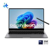 Samsung Galaxy Book5 360 Intel Core Ultra 5 226V Ibrido (2 in 1) 39,6 cm (15.6") Touch screen Full HD 16 GB LPDDR5x-SDRAM 512 GB SSD Wi-Fi 7 (802.11be) Windows 11 Home Grigio